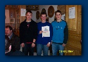 2. Platz Juniorenmannschaft aus Forsting